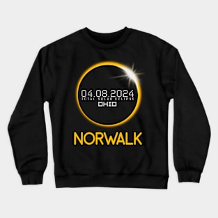 NORWALK Ohio Total Solar Eclipse April 8 2024 Ohio Crewneck Sweatshirt